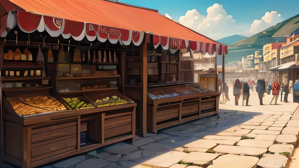 Greek city market from the 1st century AD