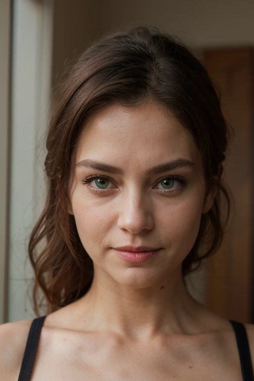 Animated Image of a hot middle aged woman with green eyes