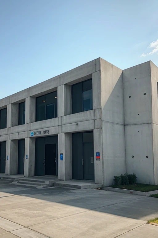 concrete lab building