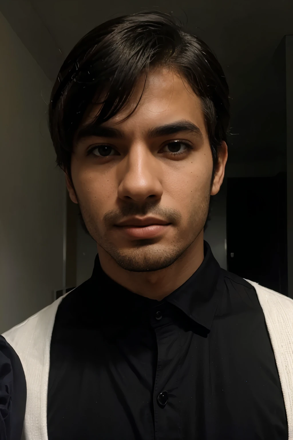 pessoa, homem, negro, beleza normal, roupas simples