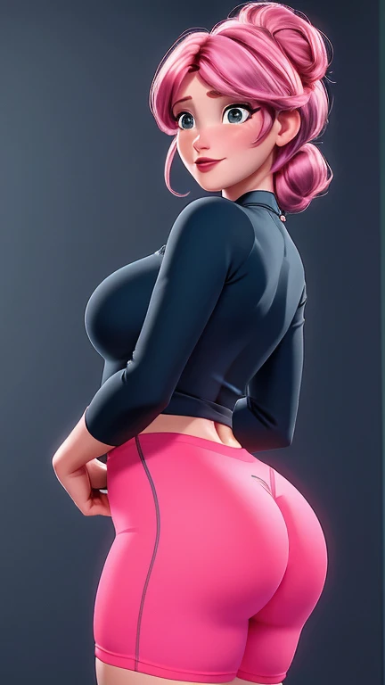 Anna de Arendelle, (melhor qualidade:1.4),(pele brilhante), foco corporal, (rosto fofo), obra de arte, ultrarealista, (((melhor qualidade))), ((lindo Finger)), , lindo body, Design de personagem Lindo, ,lighting perfeita, Colorida, brilhante_frente_face_lighting, ultra high resolution, high resolution, absurdos:1.2, Bokeh:1.2, Reflexo de lente, (vibrante_Cor:1.2), (lindo, medium breasts:1.2), (coxas grossas:1.1), espesso,
Personagem feminina animada, voluptuous, curvy body, lying, Pale skin, rosto encoberto pelos cabeos, ((vestindo short de lycra ultra ajustado)), ((vestindo minishorts de lycra pink ultra justos)), short adidas ajustado super colado, colar de prata com pingente, Rugas, Red lips, Cabelo longo, vista bunda grande, vista 100% traseira, ((mostre a bunda)), ((vista das costas)), vista da bunda, enfatizar as costas, straight vision 100% traseira, back view
