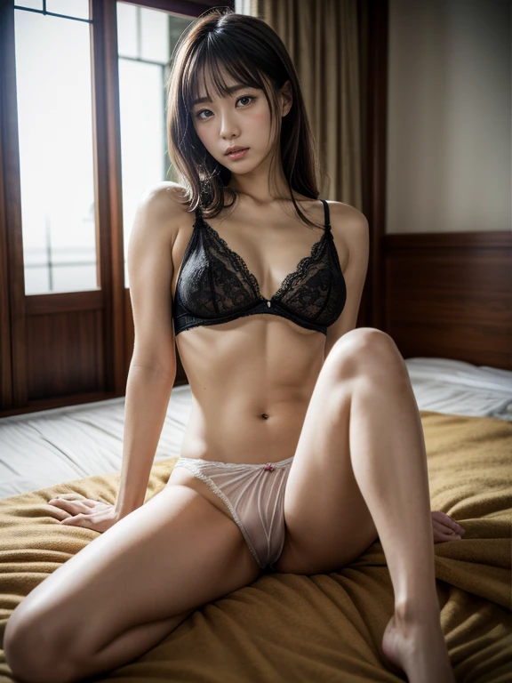 (In 8K,highest quality,masterpiece),(Realistic,RAW Photos,Super Fine Clear),Realistic Light,Detailed skin,Beautiful Japanese Women,((30-year-old woman,))、,Panty shot,Gray sexy panties、kneeling to spread legs,Thin legs、fine grain,Detailed fingers、thin、Sexual,Ecstasy expression,In a stylish bedroom、a place where there are no people,Ecstasy,era of asian eyes