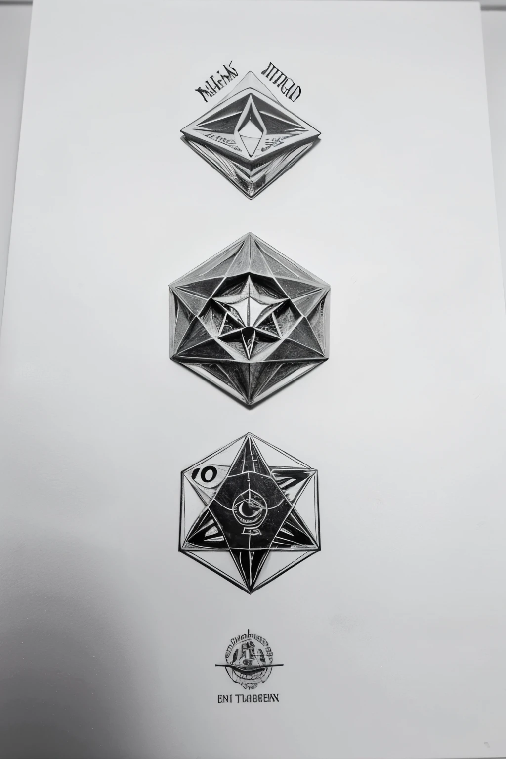 Create a pentagon logo