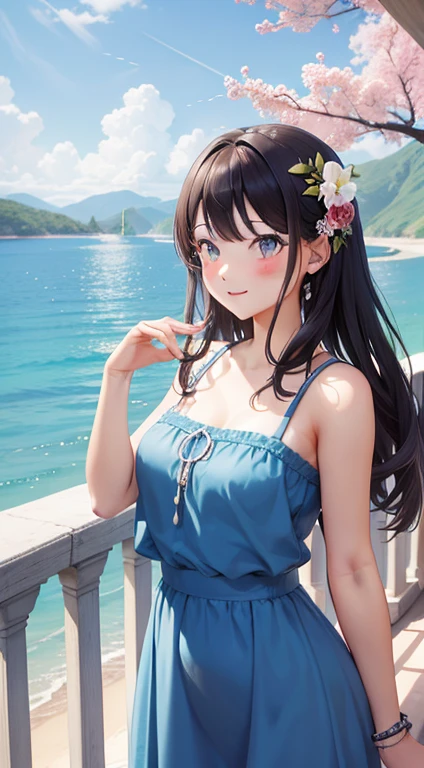 there is a picture of a beautiful湖 with pink flowers, Flowers and sea everywhere, beautiful場所, Flowers and sea everywhereが雨を降らせる, beautiful美学, beautiful、dream-like、Breathtaking, beautiful自然, beautiful湖 background, beautiful湖, beautifully、aesthetic, とってもbeautiful, really beautiful自然, beautiful構成, とてもbeautiful写真, とてもbeautiful景色, これはbeautifulです, Nico Henrichon