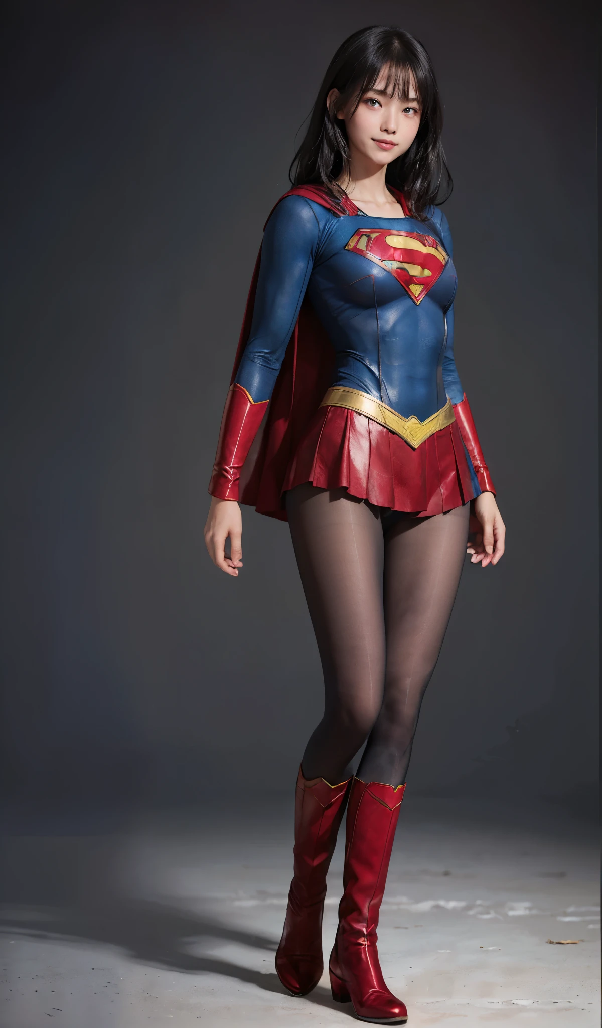 Sleeping、suffering、Falling、Are sleeping、Sleeping、suffering、mouth is always open sloppily、I always have drool dripping from my mouth、Asian beautiful girl、(((Beautiful legs in black tights.)))、(((Beautiful feet)))、(((Smiling expression)))、((((Make the most of your original images)))、(((Supergirl Costume)))、(((Beautiful Hair)))、(((suffering)))、(((Be sure to wear black tights)))、(((You must wear red boots)))、((Best image quality、8k))、((highest quality、8k、masterpiece:1.3))、(((Keep your background simple)))、Sharp focus:1.2、Beautiful woman with perfect figure:1.4、Slim Abs:1.2、Wet body:1.5、Highly detailed face and skin texture、8k、Beautiful feet
