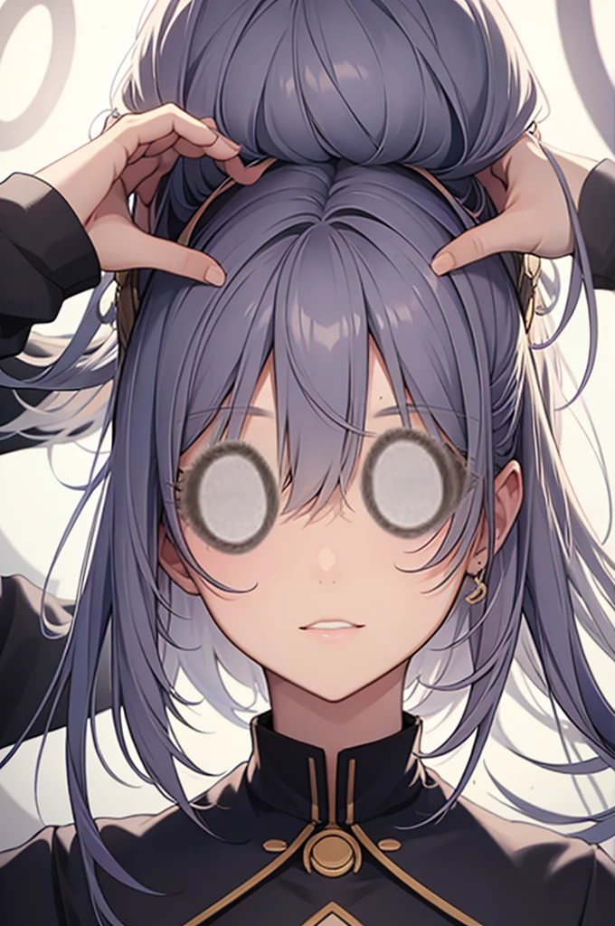 circle-shaped eyes