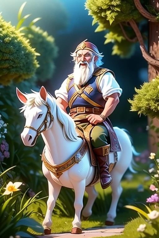 The grandfather begins to narrate the story, his voice soft and engaging transporting Rabi to a fantasy world. In the story, Rabbi becomes a brave knight who faces fierce dragons and saves princesses in distress. He imagines himself riding a white horse, fighting bravely, and defending good against evil.