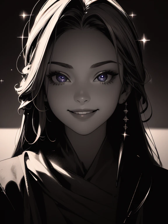 ((masterpiece, highest quality)), High resolution, 8k, Cinematic Light, High Contrast, Depth of written boundary, Strong brilliance, Detailed Background, One girl, cute, Fine grain, Eyes sparkling, Detailed Iris, Grin, Stylized, Open your mouth, tooth,