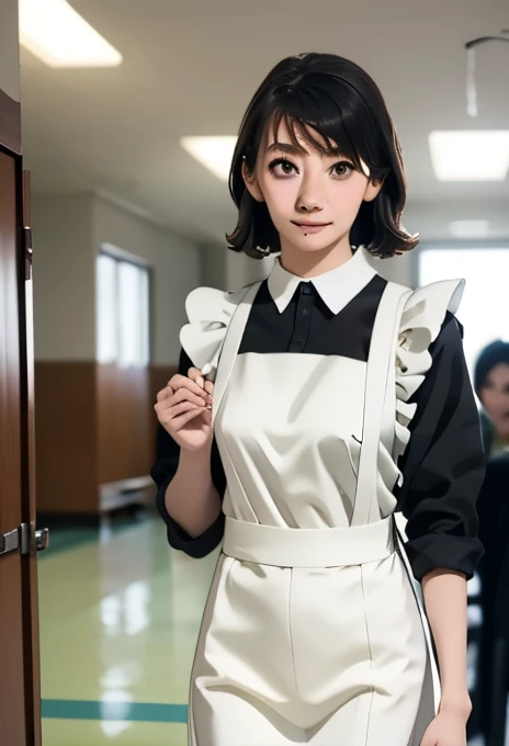 Colorful Maid clotheaid clotheaid Cosplay、beautiful girl、CosplayMaid clothes:2.0、School festival、From head to toe、School、classroom、Corridor of the school building、Gym、Decoration、