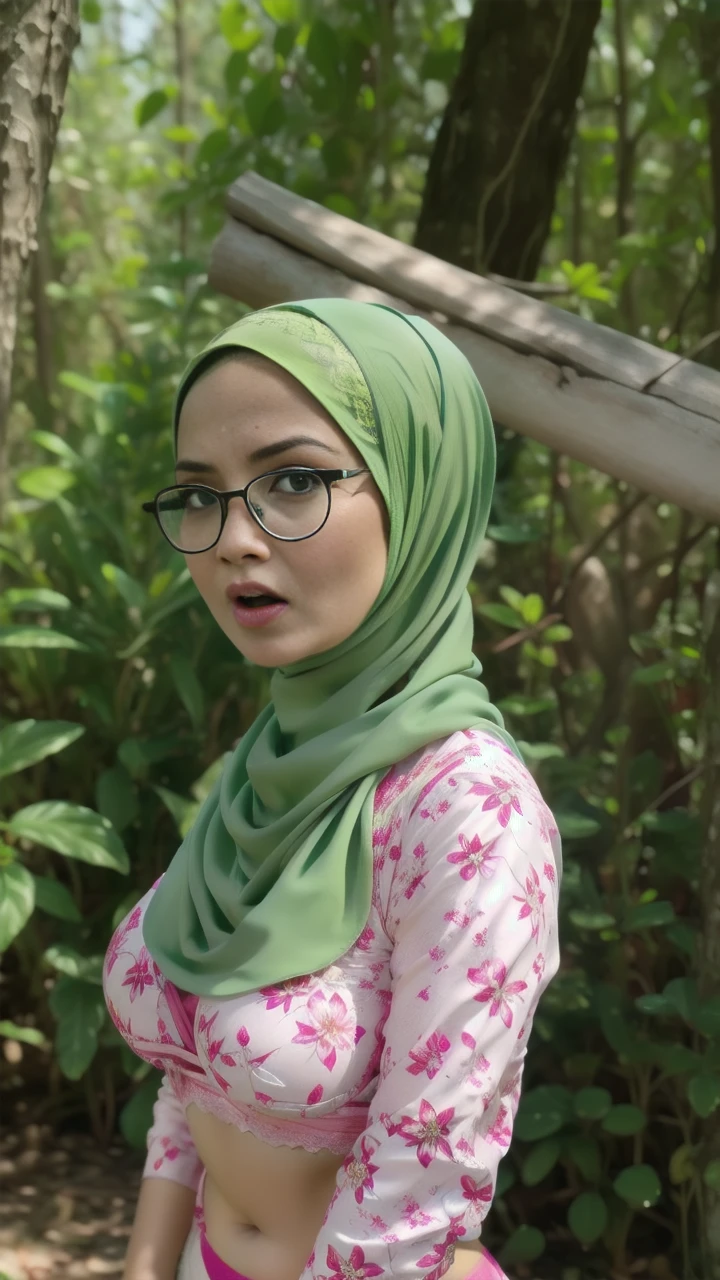 "Tongue", (Anger), (Anger), (Anger), (Anger), "G-String & Thong", "Oki Setiana Dewi", "Spectacles", ("Light Green Hijab Floral pattern Naked"), Chubby Wearing "Lace Floral Pattern Bra" & Short Hairy Pussy, "Facial expression in anger", "Light Green", "Light Green Lips", "Bokeh" My ass is huge Being in the forest, "Very angry facial reaction", (Heavy Huge Breasts Tits)