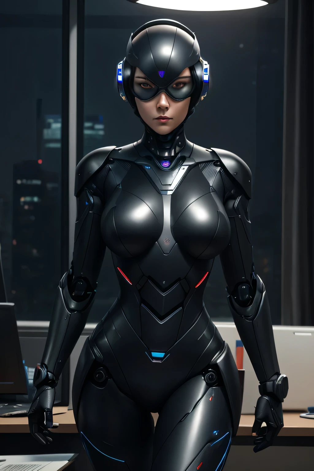 (Realisitc:1.5) (cyborg:1.5) (alien:1.7) (woman:0.2), big breasts, <lora:EdobCyborgFemale_v1.0:0.4> <lora:EdobAlienFemale_v1.0:0.4>