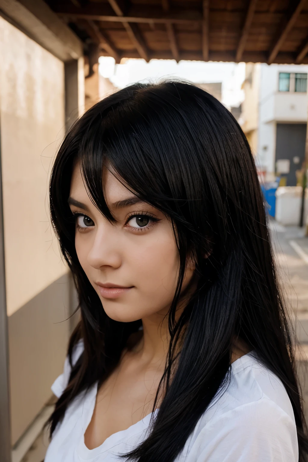 Anime Cabelo preto,olhos castanhos