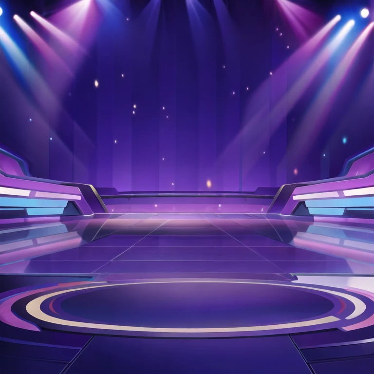 Game scenes,background,Weak stage lighting,Purple,blue,fresh,slot,The floor occupies one-third at the bottom
