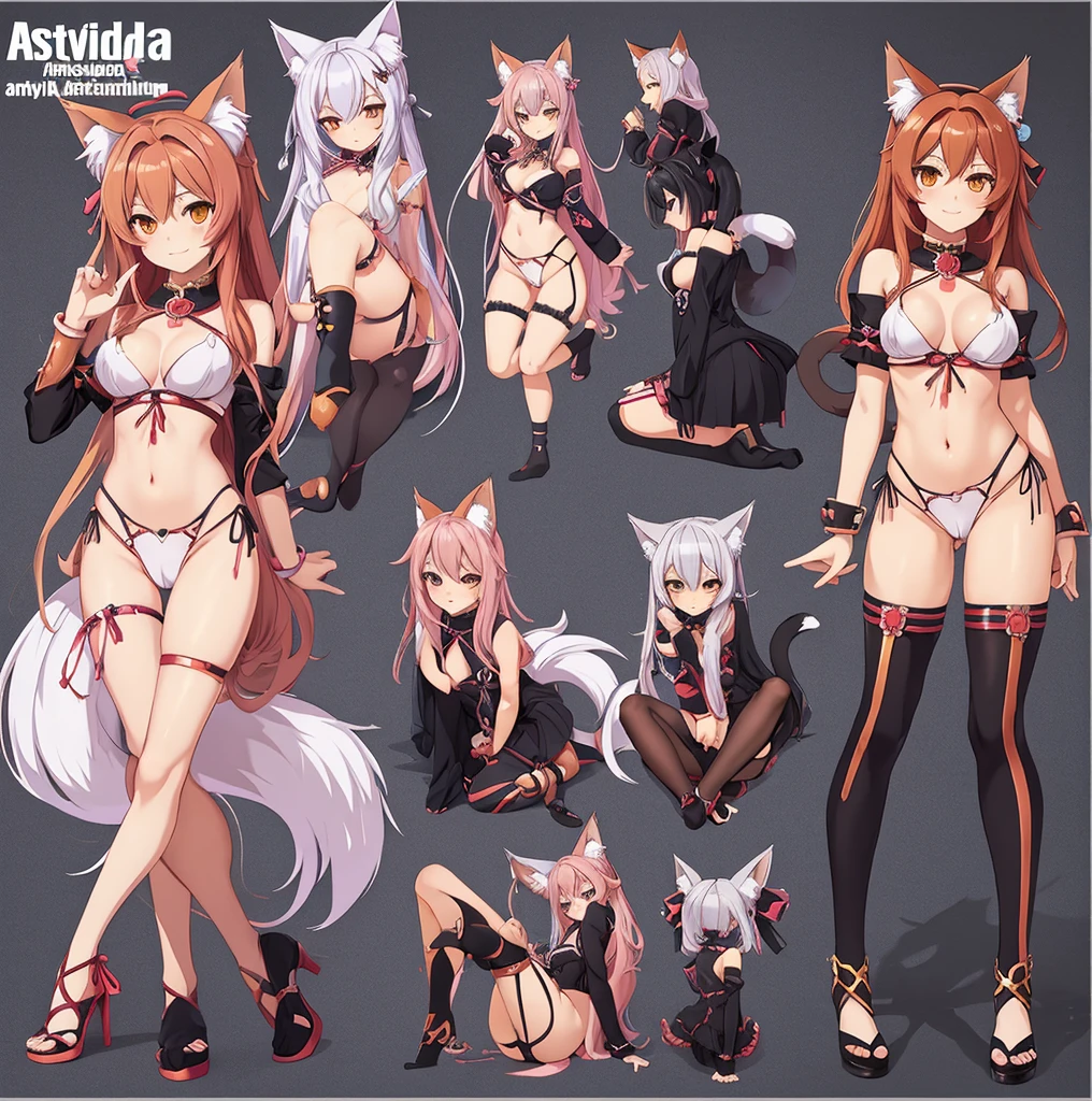 a woman with leg on the stairs and holding her hand over her knee, lewd face, a girl with a cat ears and a bow, female furry mini cute style, a drawing of a debauchery priest many cultist of aphrodite, pudica pose gesture, small cute outline, cell shaded adult animation, sketchy artstyle, holo is a wolf girl, fursona furry art commission, oc commission, lineart, fursona commission, cute!! chibi!!! catgirl, anime catgirl, fox from league of legends chibi, commission for high res, cute anime catgirl, clean anime outlines, full body zenkai! asuka suit, gesture drawn, holding a pudica pose, body pose!, full body drawing, realistic body proportions, full character body, full body concept, full body; front view, female full body, realistic proportions!!, entire body