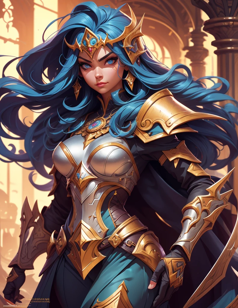 una mujer con armadura sosteniendo una copa de vino, retrato caballero mujer, fantasy art style, retrato, caballeros del zodiaco, , Exquisite and epic character art., epic fantasy art style, tipo germen style, rossdraws 1. 0, tipo germen. alto detalle, paladin woman portrait, style tipo germen, epic fantasy art style hd, beautiful paladin woman