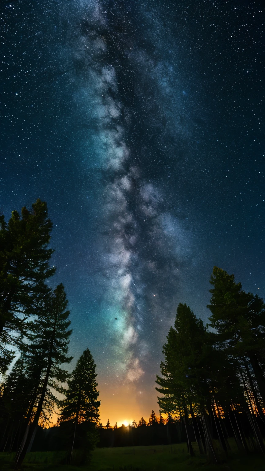 forest Fantasy Starry Sky Light