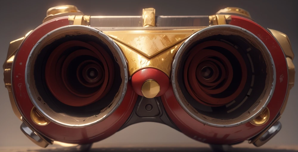 Color changes to red，gold（Ensure its layering and armor texture，There are a lot of mechanical textures，Red as main color，gold作为次要色调，Need to appear around the body）