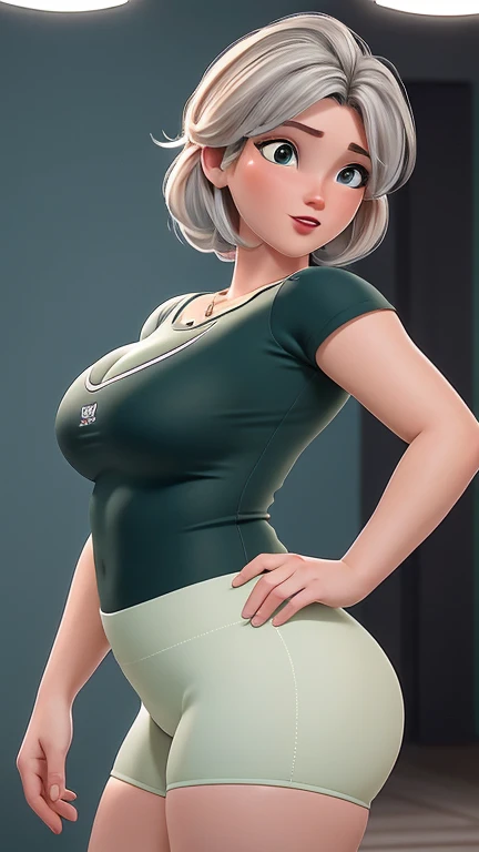 Anna de Arendelle, (melhor qualidade:1.4),(pele brilhante), foco corporal, (rosto fofo), obra de arte, ultrarealista, (((melhor qualidade))), ((lindo Finger)), , lindo body, Design de personagem Lindo, ,lighting perfeita, Colorida, brilhante_frente_face_lighting, ultra high resolution, high resolution, absurdos:1.2, Bokeh:1.2, Reflexo de lente, (vibrante_Cor:1.2), (lindo, medium breasts:1.2), (coxas grossas:1.1), espesso,
Personagem feminina animada, voluptuous, curvy body, lying, Pale skin, rosto encoberto pelos cabeos, ((vestindo short de lycra ultra ajustado)), ((vestindo minishorts de lycra green ultra justos)), short adidas ajustado super colado, colar de prata com pingente, Rugas, Red lips, Cabelo longo, vista bunda grande, vista 100% traseira, ((mostre a bunda)), ((vista das costas)), vista da bunda, enfatizar as costas, straight vision 100% traseira, back view