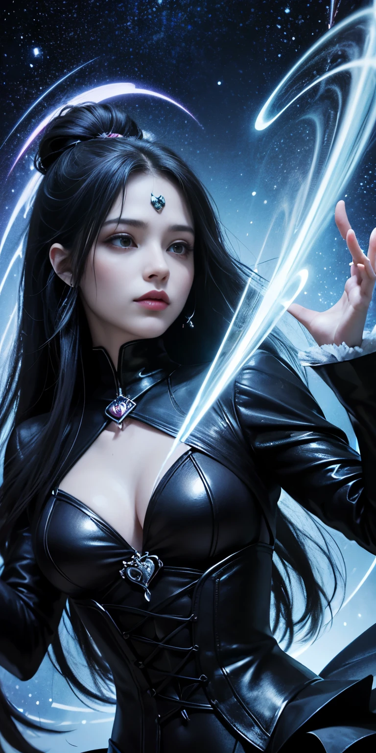 (highest quality,High resolution:1.2),(dark,Threatening:1.1),(Bad luckな:1.1), In the vortex of space,
Heart of a Goth Maiden, Very dark shade.
Her Eyes, Like dazzling fur in a starless haze,
A symphony of despair in their eyes.
Her Mogul Snaps, Mysterious Cemetery,
Think about it, The source of her sadness.
Black hair swaying in the moonlight,
She weaves despair into her dreams.
oh, Her Soul, Shadow'Embrace,
Take me to space.
At each step of the Kelhudelgoring, She summons darkness,
Dance of the Void, Whippler Big Spark.
Her touch is the cold caress of the void,
In her vague existence, I am left confused.
For Love, Bumblewisk, Cosmic Power,
Stars shining in the endless night.
Confusion swirls, Let the emptiness cry out,
Our love is a dazzling dream in the universe.
Gothic Witch of the entire star world,
In your void, I find my soul.
Hypermaximalist, Anime Style, Breathtaking oil paintings, Surreal, Ultra-realistic digital illustrations that mimic the style of oil paintings, Blends seamlessly with Alex Grey'Psychedelic fantasy art by H'The Aesthetics of Biomechanics.r. Giger. Great composition, masterpiece, highest quality, (devil,Satan,Lucifer:1.1),(devilish:1.1),(Bad luck,Bad luckな:1.1),(Powerful figures:1.1、Big Breasts、Glasses) 、 ((((round Glasses)))),(((Big Breasts)))、(red eyes glow:1.6)、(red glowing eyes,Sharp teeth:1.1),(Black wings,thick,shabby:1.1),(hellish landscape:1.1),(fire,sulfur:1.1),(Threatening atmosphere:1.1),(dark shadows,Threatening presence:1.1),(Bad luck clouds,Stormy Skies:1.1),(dark,Spooky atmosphere:1.1),(Bad luck aura,Evil energy:1.1),(dark aura,cigarette:1.1),(Extreme heat,Burning Flames:1.1),(Surreal,Nightmare Visions:1.1),(Predicting the end:1.1),(Twisted corners,Fiery crown:1.1),(Bad luck whispers,devilish laughter:1.1),(Cry of pain,echoing screams:1.1),(Bad luck symbols,Ancient runes:1.1),(Mysterious relic,dark artifacts:1.1),(Infernal ritual,ritual sacrifice:1.1),(devilish minio