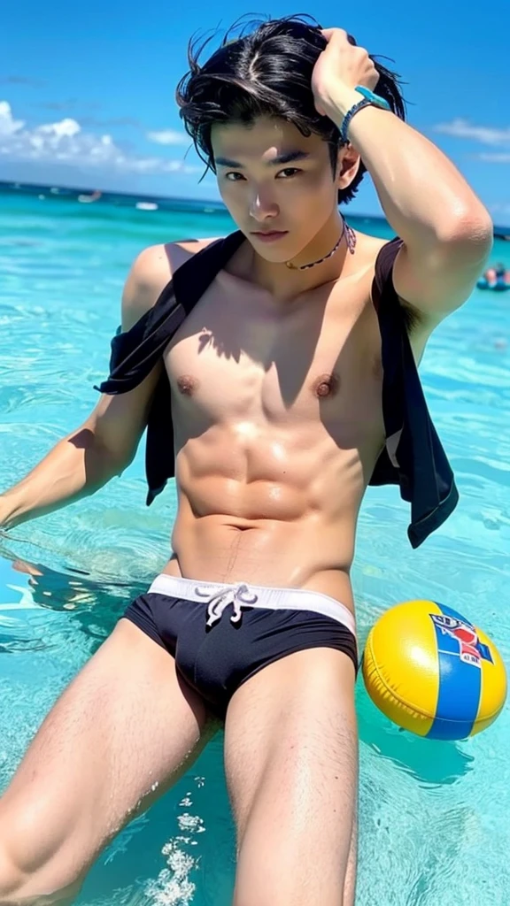 male Age 21 swimwear hawaii lifesaver cool