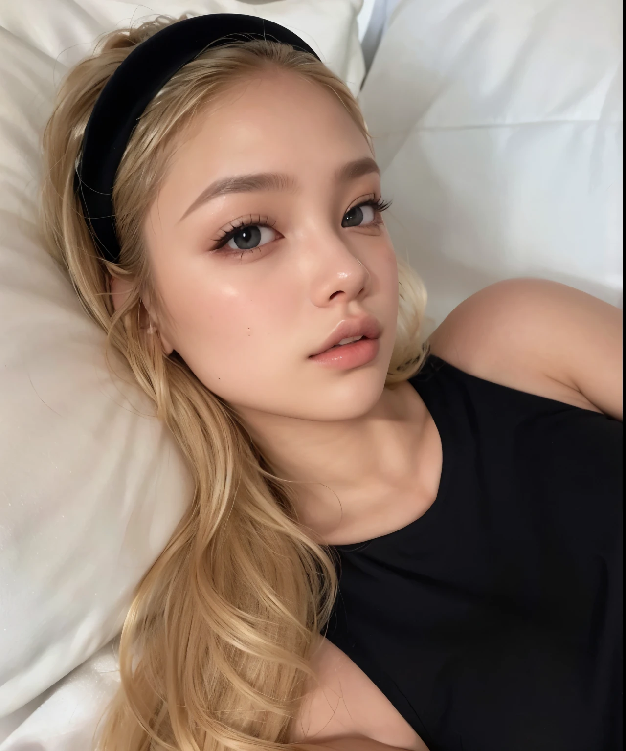 blonde hair, jennie blackpink, mulher latina, rosto perfeito, siren eyes