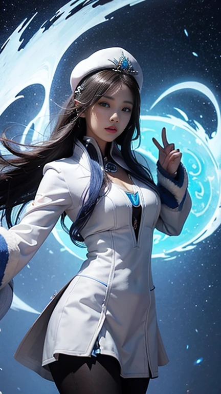 Goddess, controller of the power of the blizzard element.