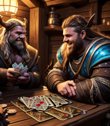 ((( 2 Cabal creatures are dueling on the card table , 2 creatures of darkness are battling on the card table, 2 mystical creatures are comforting each other on the card table )), He is laughing and holding a skull-shaped goblet full of drink., he is euphoric and very happy with his victory in the mystical card game, by He is sitting facing the viewer Holding his cards with both hands. He looks menacing, Just chubby plump extremely thick thighs (melhor qualidade,4K,8k,high resolution,obra de arte:1.2),ultra-detalhado,realista:1.37,homens,grown-up homens,old homens,fat white muscular homens,cabelo da barriga,large bulges, (((he is in a viking tavern holding magic cards with his hands, he is in a game of magic cards inside a bad tavern, he wears a mystical wizard's overcoat))). pants,camisa xadrez,barba,nojento,60-year-old homens,family,pai,barriga de urso,terno de abertura. Sentado na beirada da cama. apenas usando sunga no corpo. Looking at the spectator gesturing with his hands. Asking for your hand, pedindo um objeto., Se adequa, vetor, mwvetor, (((sitting in a luxurious armchair wearing only red swim trunks with open legs wearing socks with his hands on his thigh with his hands on the armchair , with one hand in his hair. Olhando para o expectador. )))