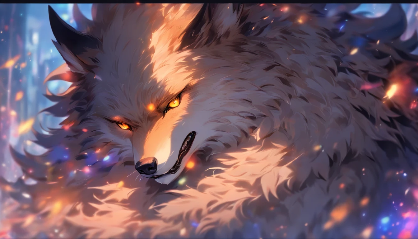 Wolf,Wolf cloak,ruan jia,Pino Deheny,black gem,Stupid Dog,肌肉发达的雄性Wolf, (Delicate face), (Fine fluffy fur)