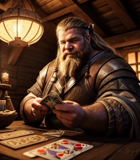 He is sitting facing the viewer Holding his cards with both hands. He looks menacing, Just chubby plump extremely thick thighs (melhor qualidade,4K,8k,high resolution,obra de arte:1.2),ultra-detalhado,realista:1.37,homens,grown-up homens,old homens,fat white muscular homens,cabelo da barriga,large bulges, (((he is in a viking tavern holding magic cards with his hands, he is in a game of magic cards inside a bad tavern, he wears a mystical wizard&#39;s overcoat))). pants,camisa xadrez,barba,nojento,60-year-old homens,family,pai,barriga de urso,terno de abertura. Sentado na beirada da cama. apenas usando sunga no corpo. Looking at the spectator gesturing with his hands. Asking for your hand, pedindo um objeto., Se adequa, vetor, mwvetor