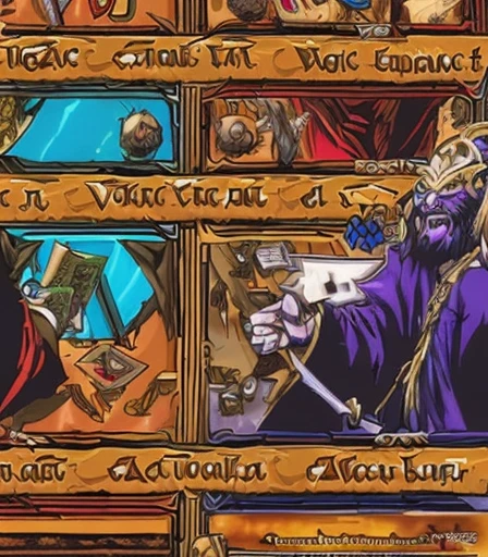 They are skeleton warriors, they are dragon warriors, they are wizards in hoods , they are elves, ((( 2 Cabal creatures are dueling on the card table , 2 creatures of darkness are battling on the card table, 2 mystical creatures are comforting each other on the card table )), He is laughing and holding a skull-shaped goblet full of drink., he is euphoric and very happy with his victory in the mystical card game, by He is sitting facing the viewer Holding his cards with both hands. He looks menacing, Just chubby plump extremely thick thighs (melhor qualidade,4K,8k,high resolution,obra de arte:1.2),ultra-detalhado,realista:1.37,homens,grown-up homens,old homens,fat white muscular homens,cabelo da barriga,large bulges, (((he is in a viking tavern holding magic cards with his hands, he is in a game of magic cards inside a bad tavern, he wears a mystical wizard&#39;s overcoat))). pants,camisa xadrez,barba,nojento,60-year-old homens,family,pai,barriga de urso,terno de abertura. Sentado na beirada da cama. apenas usando sunga no corpo. Looking at the spectator gesturing with his hands. Asking for your hand, pedindo um objeto., Se adequa, vetor, mwvetor, (((sitting in a luxurious armchair wearing only red swim trunks with open legs wearing socks with his hands on his thigh with his hands on the armchair , with one hand in his hair. Olhando para o expectador. )))