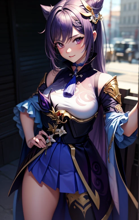 Stingy, Genshin Impact, anime girl with purple eyes and purple hair looking at the camera with a beautiful and attractive smile, Colorful lens reflection, Glitter GIF, Light through glass, Breathtaking Rendering, Extreme close up, CG Anime Art, 魅力的なAnime Girls, beautiful anime girl, Kantai Collection Style, Fascinating beautiful anime woman,  Detailed digital anime art, beautiful anime woman, beautiful anime girl, | Attention to detailアニメ, (Anime Girls), highest quality, masterpiece, Super detailed, beautiful, High resolution, original, Absurd, ultra Realistic 8K CG, Perfect artwork, (((Perfect female figure)), Mature Woman, Tight waist, Chinese god watching viewers, Fascinating posture, Sexy pose, Fascinating, clean, beautiful face, Pure Face, skin, hyper Realistic, Super detailed, Fine grain, A rich body, Dramatic lighting,  Dynamic pose, (Realistic) Realistic, (masterpiece:1.3), (Absurdists:1.3), (highest quality:1.3), High resolution, FULL High resolution, Bright light, highest quality, highest quality, beautiful lighting, Outdoor, (8k highly detailed CG unit wallpaper), Attention to detail, Sharp focus, dramatic and photoRealistic midjourney painting art, photoRealistic, Perfect Ass, Perfect hands