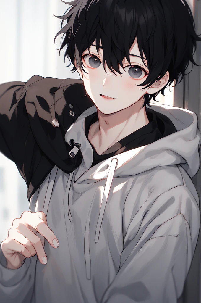 1 boy, Black Hair, black eyes