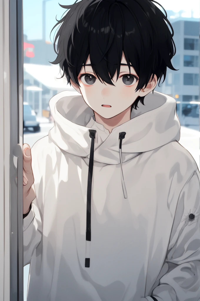 1 boy, Black Hair, black eyes