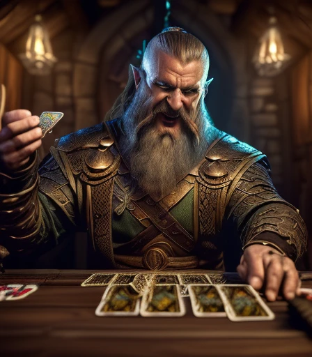 They are skeleton warriors, they are dragon warriors, they are wizards in hoods , they are elves, ((( 2 Cabal creatures are dueling on the card table , 2 creatures of darkness are battling on the card table, 2 mystical creatures are comforting each other on the card table )), He is laughing and holding a skull-shaped goblet full of drink., he is euphoric and very happy with his victory in the mystical card game, by He is sitting facing the viewer Holding his cards with both hands. He looks menacing, Just chubby plump extremely thick thighs (melhor qualidade,4K,8k,high resolution,obra de arte:1.2),ultra-detalhado,realista:1.37,homens,grown-up homens,old homens,fat white muscular homens,cabelo da barriga,large bulges, (((he is in a viking tavern holding magic cards with his hands, he is in a game of magic cards inside a bad tavern, he wears a mystical wizard's overcoat))). pants,camisa xadrez,barba,nojento,60-year-old homens,family,pai,barriga de urso,terno de abertura. Sentado na beirada da cama. apenas usando sunga no corpo. Looking at the spectator gesturing with his hands. Asking for your hand, pedindo um objeto., Se adequa, vetor, mwvetor, (((sitting in a luxurious armchair wearing only red swim trunks with open legs wearing socks with his hands on his thigh with his hands on the armchair , with one hand in his hair. Olhando para o expectador. )))