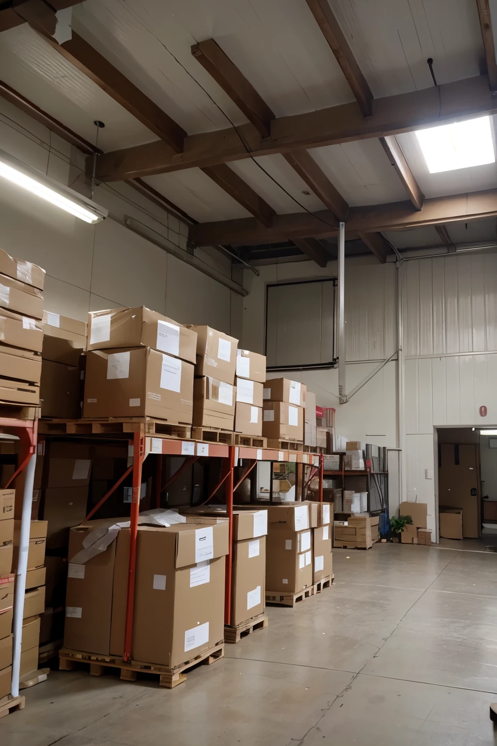 Prepare a warehouse layout.