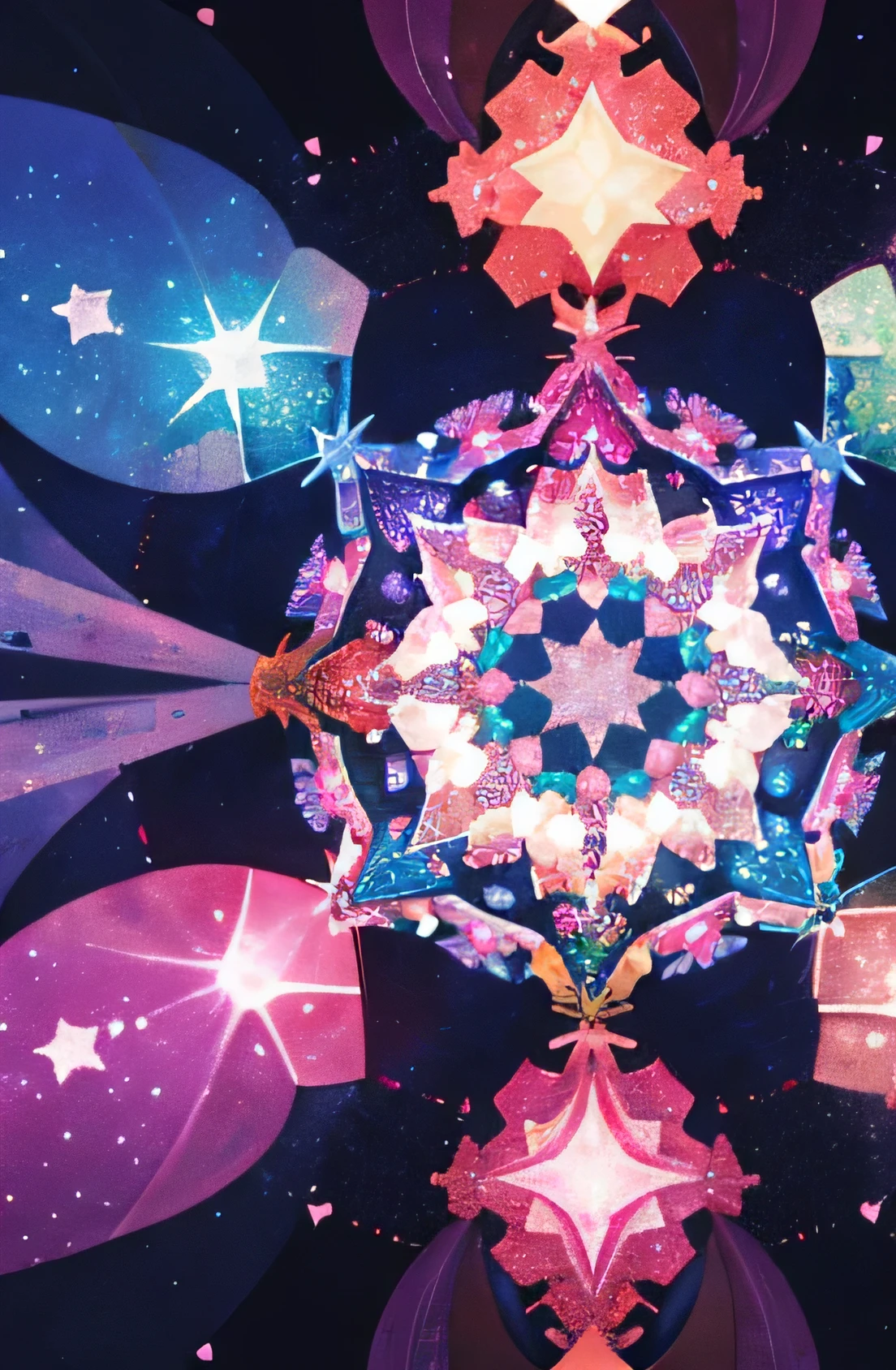 A glittering kaleidoscope