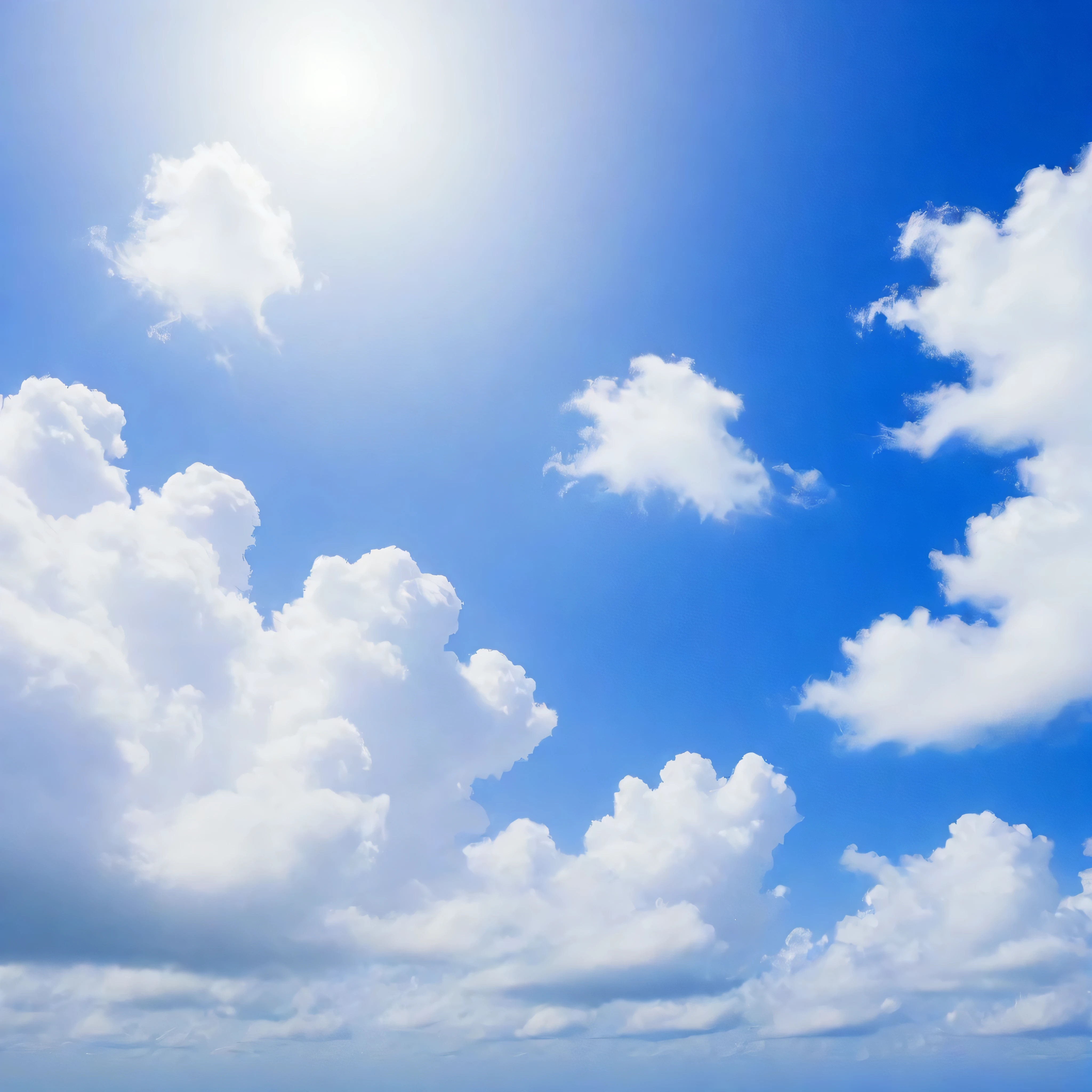 blue sky and white clouds background,