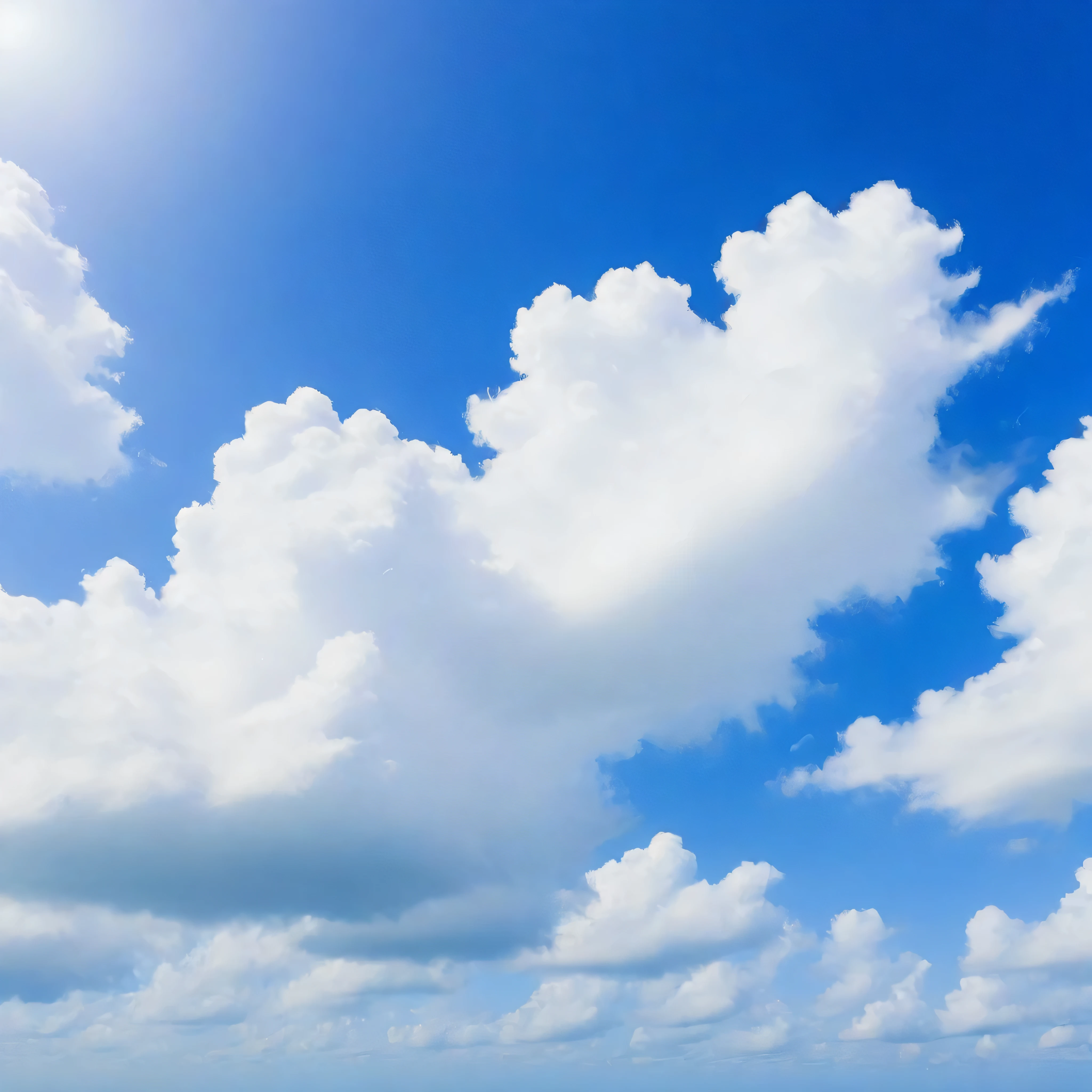 blue sky and white clouds background,