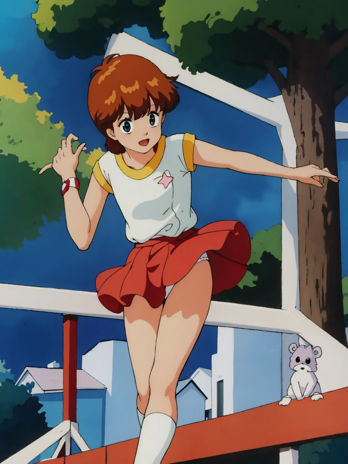 masterpiece, highest quality, alone, One Girl,
kazuki,Panty shot