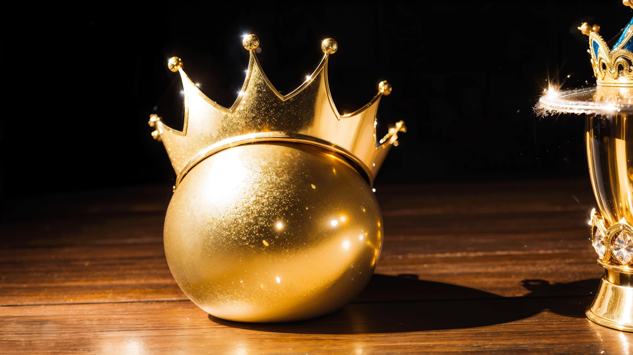 Golden Crown Designer, Realistic objects  
