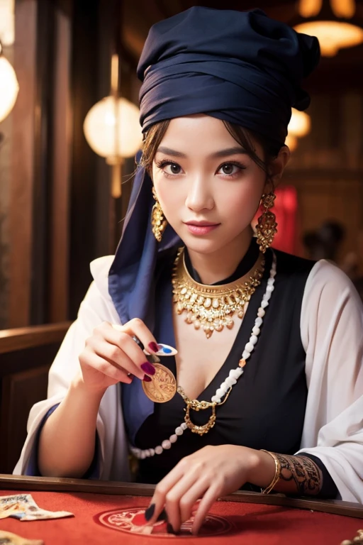 A fortune teller with great style