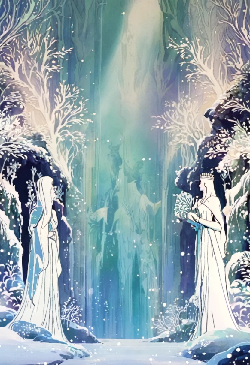 Detailed down to little small details fefined images that would be uniquely Narnian otherworld different of narnian lords ladies of and in Narnia people vivis rich lish luxuriant lush