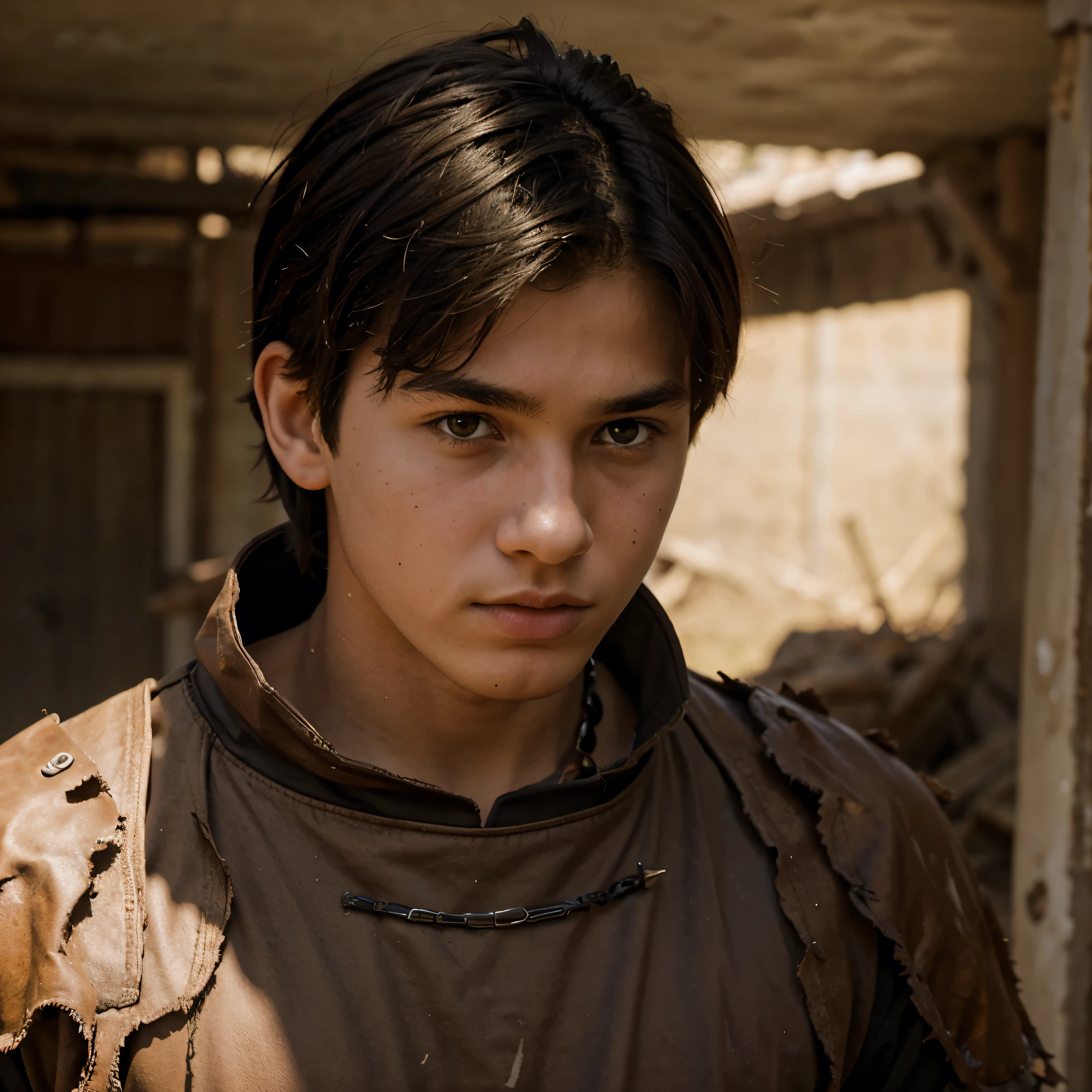 age boy in barbaric age