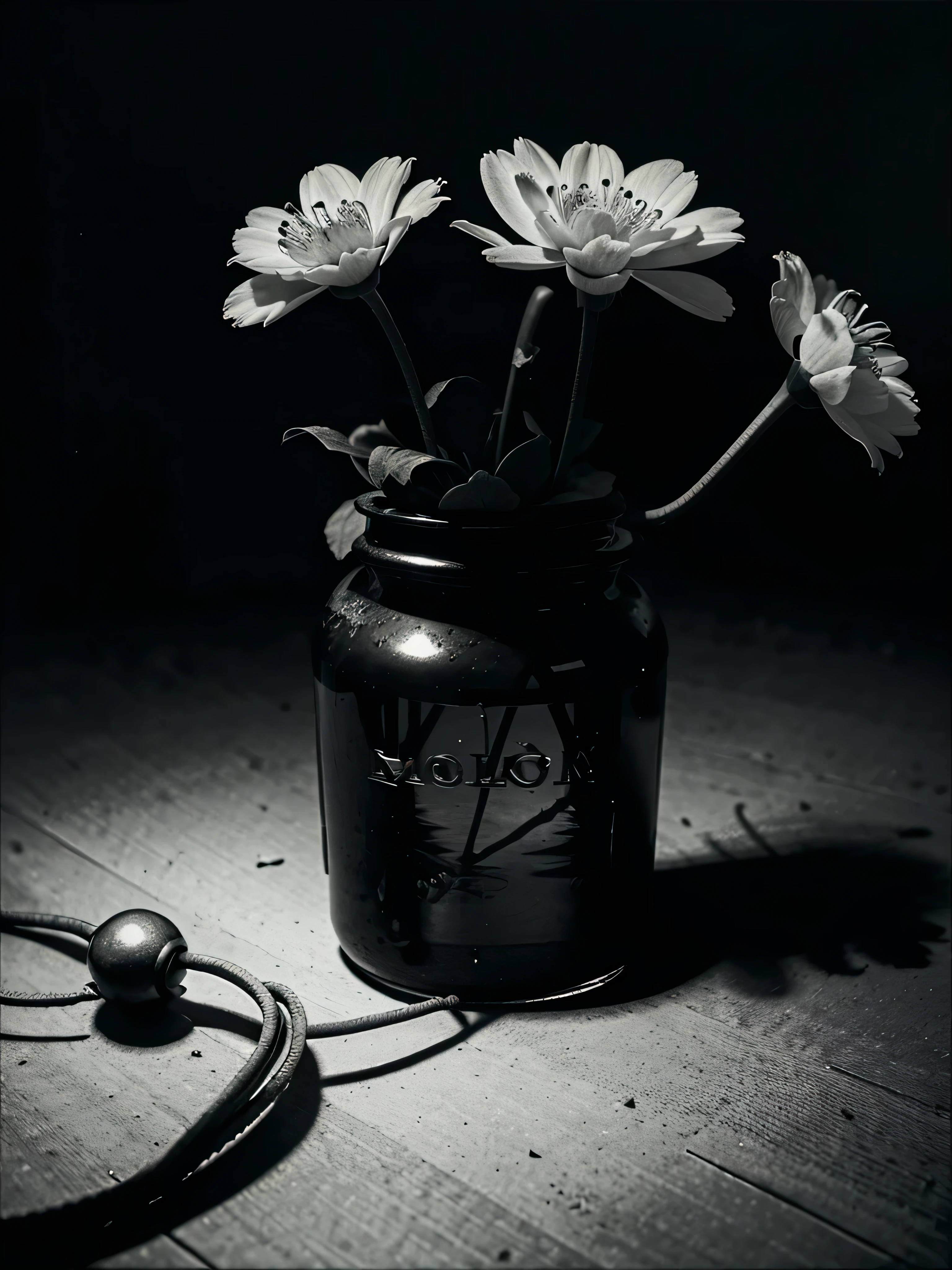 Chiaroscuro flowers 12