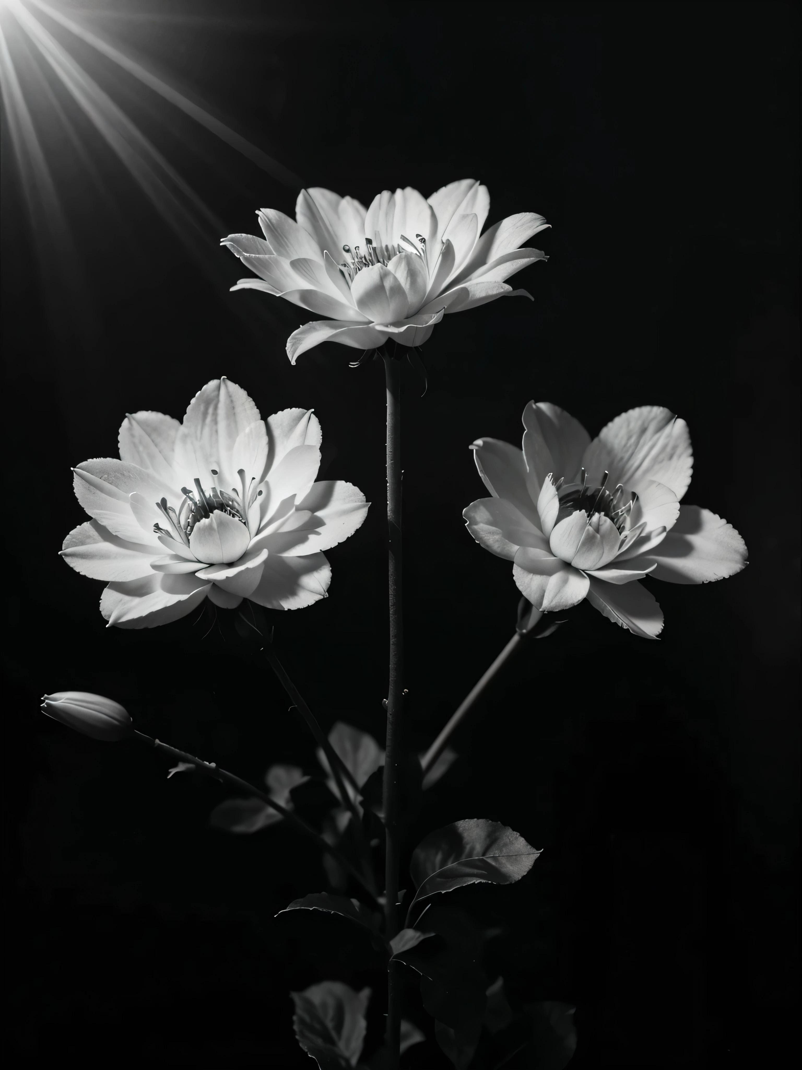 Chiaroscuro flowers 12