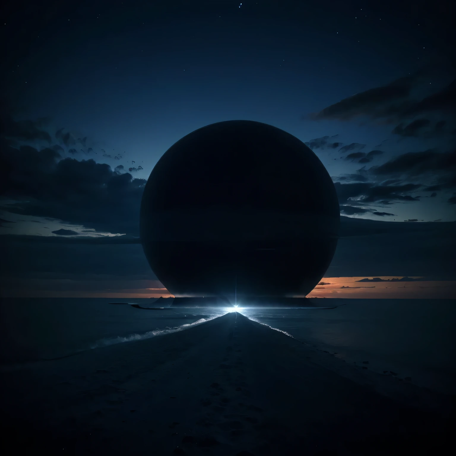 cool dark blue sky wallpaper