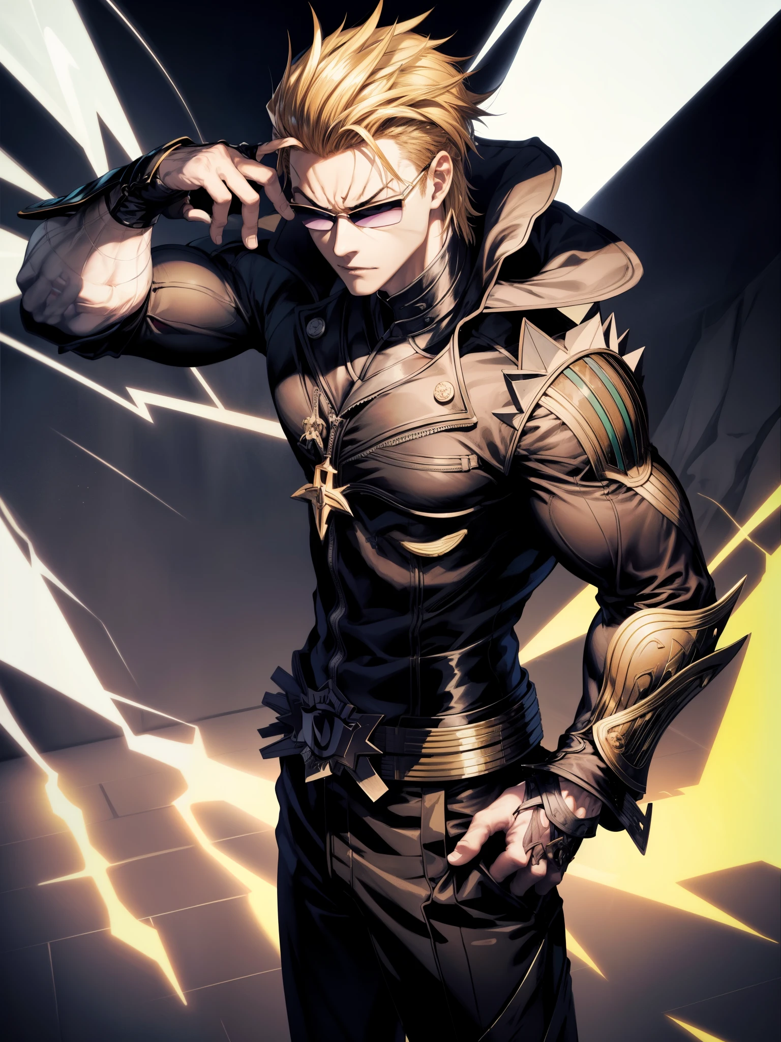 score_9、score_8_up、score_7_up、score_6_up、source_anime、rating_safe、BREAK albertwesker、(Albert Wesker)、1 male、solo、Blonde、Black gloves、sunglasses、belt、pants、Long coat、Black Coat、黒pants、Staring at the audience、(Short Hair:1.5)、Middle-aged men、Outdoor、Male Focus、(I slicked my hair back.:1.2)、 Food is brought、Holding a spoon、sit、Open your mouth、Subjective、table、
Show less
