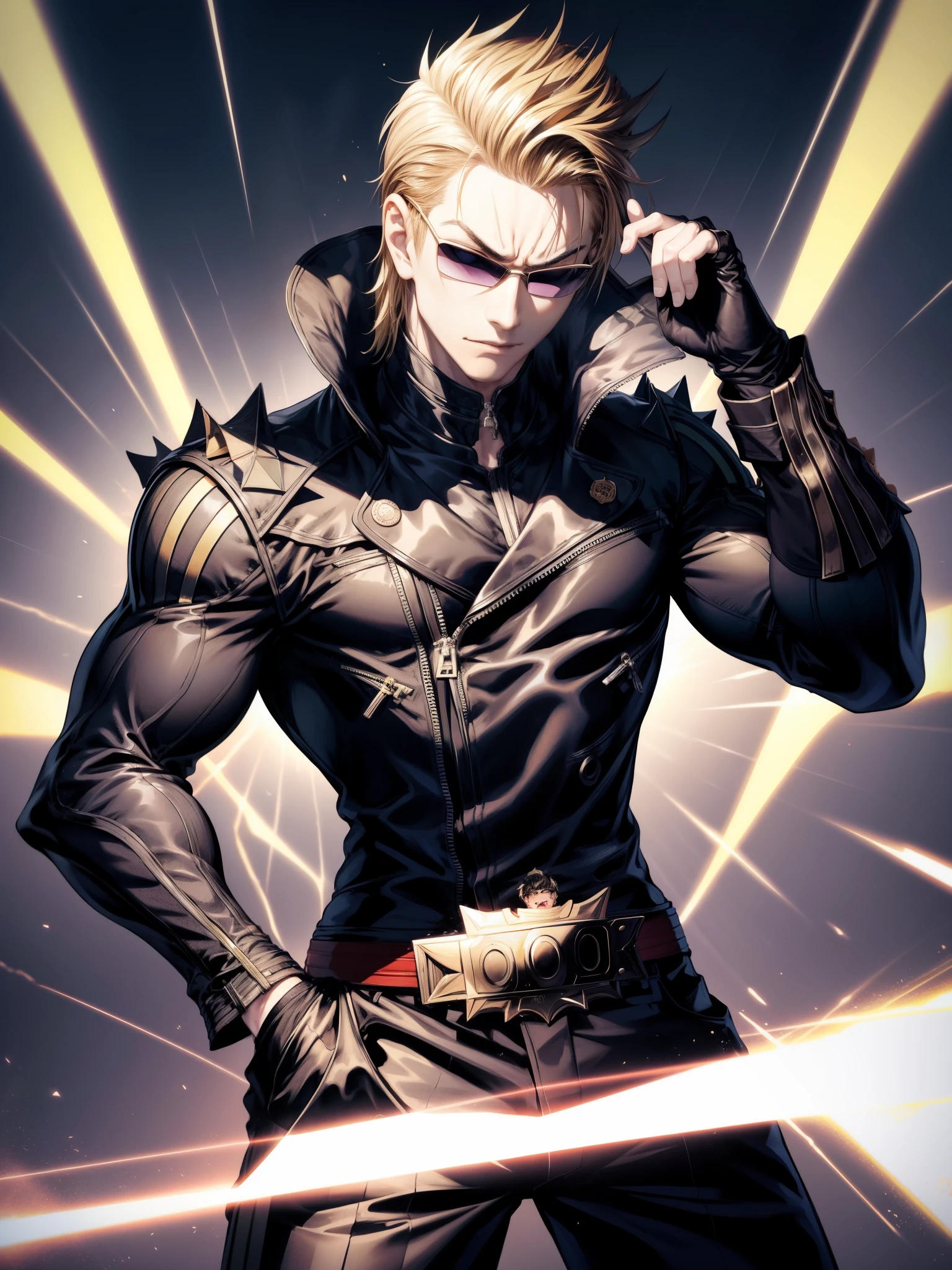 《the original god》Arataki Kazuto , male people， chest muscle， Sexy , Venom symbiote for your body, Black mucus of the body , into venom, venomize，Black bodysuit，（Cloak），Red cape，Abs，（Adult male）（（Venom possession，venom symbiote）），over-Tortoise Man，Battle damage，((Masterpiece)), ((Best quality)), Ultra detailed,((illustration)), Dynamic Angle, Detailed light, (Delicate eyes), Floating, 1boy, Male focus, Head, Clothing, Yellow eyes, necklace, tattoo, (Forehead:0.8), (ahoge:0.8), jewelry, brunette color hair,apathy，Ray， chest muscle， Sexy , Venom symbiote for your body, Black mucus of the body , （into venom）, Venom，frontage，Bust photo，White tight-fitting top，spiderman outfit，style of anime4 K， 4K anime wallpaper， Badass anime 8 K， 4 k comic wallpaper， young anime man， Anime boys， Anime wallpapers 4 k， Anime wallpaper 4K， High quality anime art style， Anime moe art style， Anime art wallpaper 8 K， Anime art wallpaper 4 K， RGB lighting，