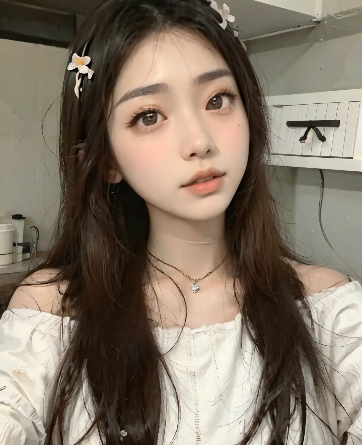 asian women, cute asian women, asian women, Beautiful woman, korean women, korean girl, Pretty Woman, gray iris, pretty lips, moose eyes, shiny hair, Korean style, pretty mole, a cute girl