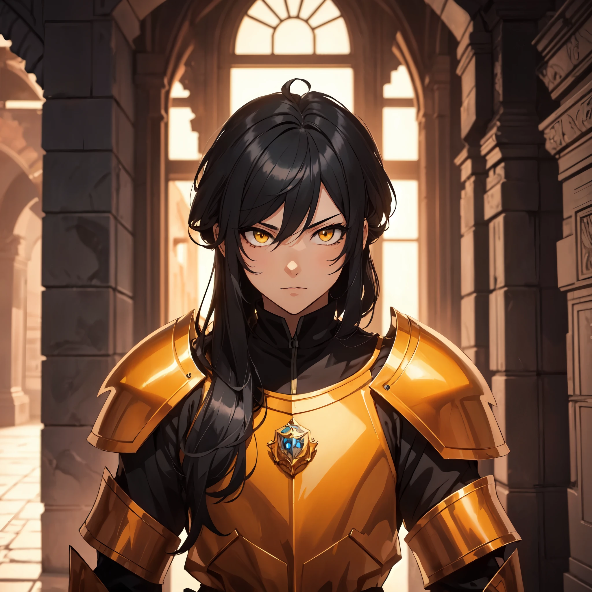 128K Ultra High Definition,
128K Ultra High Quality,
128K Ultra High Resolution,
Best Definition,
Best Quality,
Best Resolution,
Perfectly Detailed,
Perfectly Designed,
Extremely Detailed,
Extremely Designed,
Hyper Detailed,
Hyper Definition,
Hyper Quality,
Hyper Resolution,
Masterpiece,
(((Anime))),
Body Shot,
(((Boy))),
Handsome,
Muscular Body,
(((Black Mid Hair))),
(((Yellow Eyes))),
(((Orange Warlord Armor))),
(((Inside Of Medieval Royal Palace Background Scenery))),